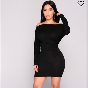 Fashion nova Black dress